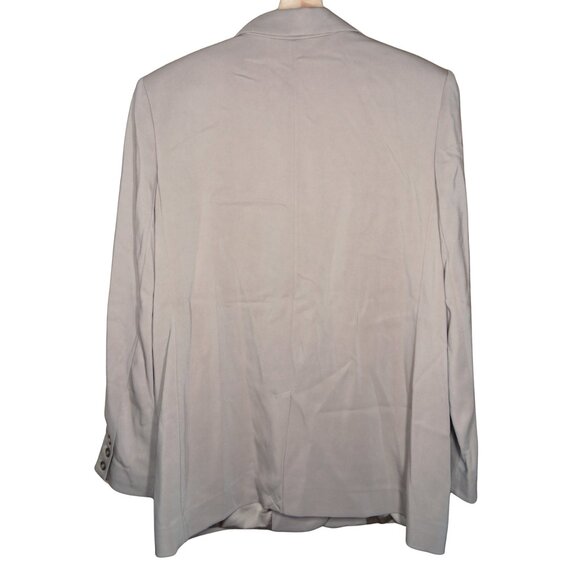 & Other Stories Tailored Single Breasted 3-Button Blazer Viscose NWT - Picture 4 of 11